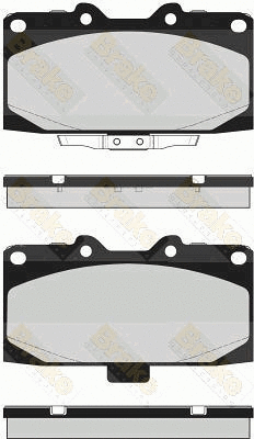 Brake Pad Set, disc brake (PA1694)