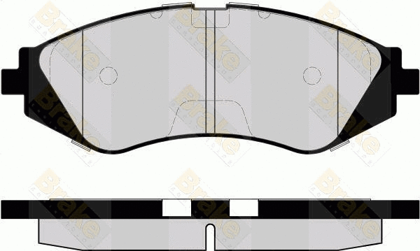 Brake Pad Set, disc brake (PA1482)