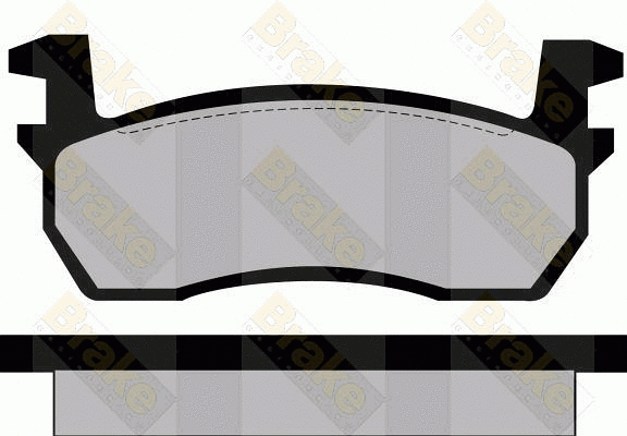 Brake Pad Set, disc brake (PA345)