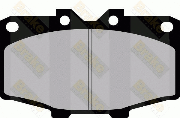 Brake Pad Set, disc brake (PA399)