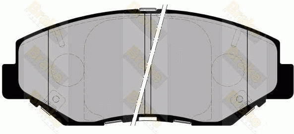 Brake Pad Set, disc brake (PA1564)