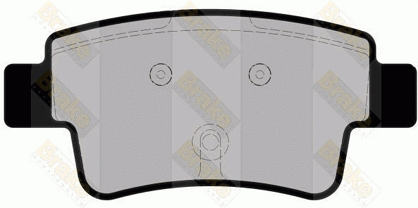 Brake Pad Set, disc brake (PA1768)