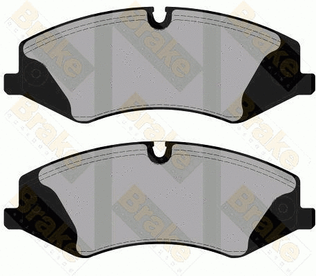 Brake Pad Set, disc brake (PA1880)