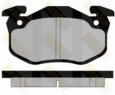 Brake Pad Set, disc brake (PA977)