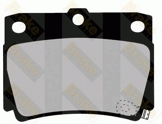 Brake Pad Set, disc brake (PA1370)