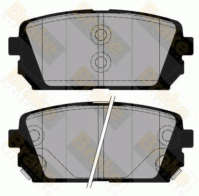 Brake Pad Set, disc brake (PA1874)