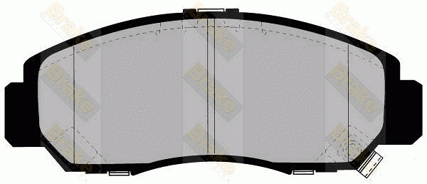 Brake Pad Set, disc brake (PA1346)