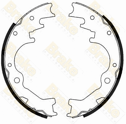 Brake Shoe Set (SH2521)