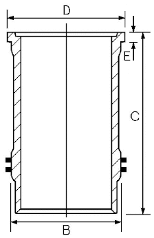 Cylinder Sleeve (15-600020-00)