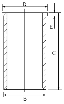Cylinder Sleeve (14-021491-00)