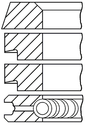 Piston Ring Kit (08-176300-00)