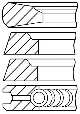 Piston Ring Kit (08-962500-00)