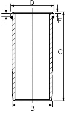 Cylinder Sleeve (14-459350-00)