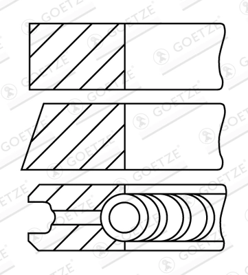 Piston Ring Kit (08-429100-10)