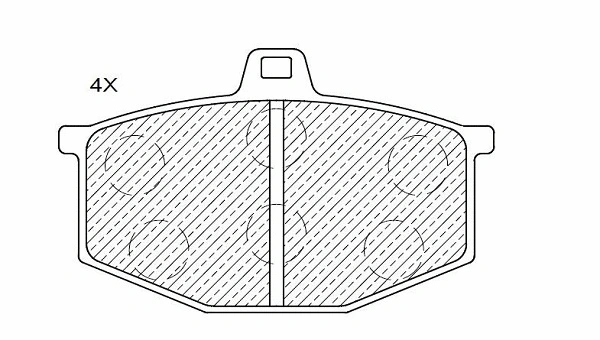 Brake Pad Set, disc brake (24218z)