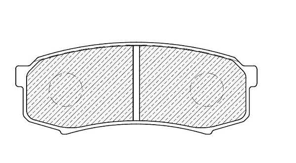 Brake Pad Set, disc brake (24157z)
