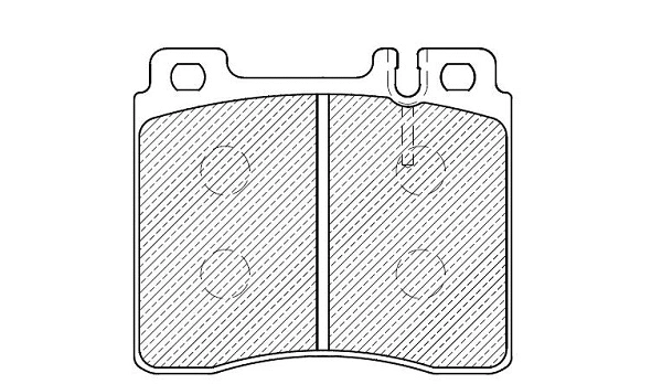 Brake Pad Set, disc brake (24286z)