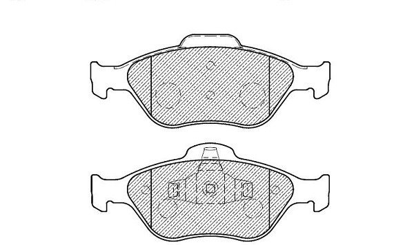 Brake Pad Set, disc brake (24917z)