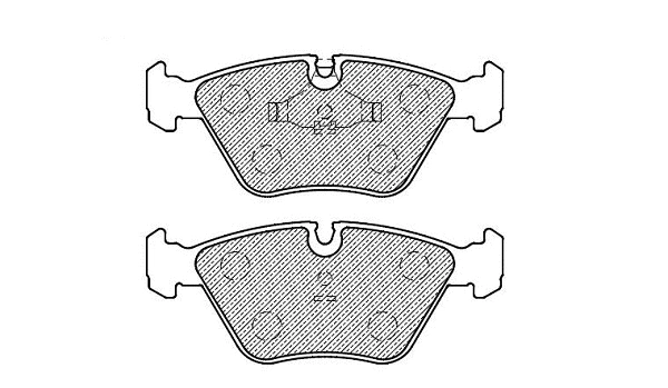 Brake Pad Set, disc brake (24966z)
