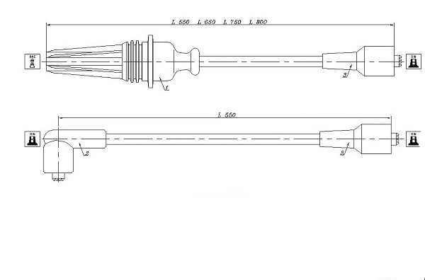 Ignition Cable Kit (48005z)