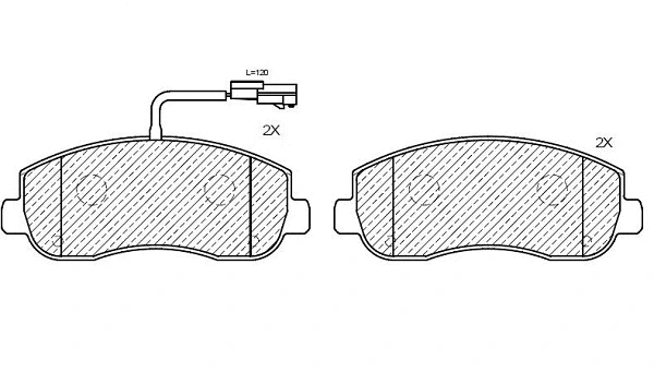 Brake Pad Set, disc brake (24177z)