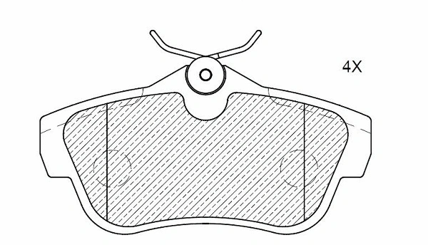 Brake Pad Set, disc brake (24918z)