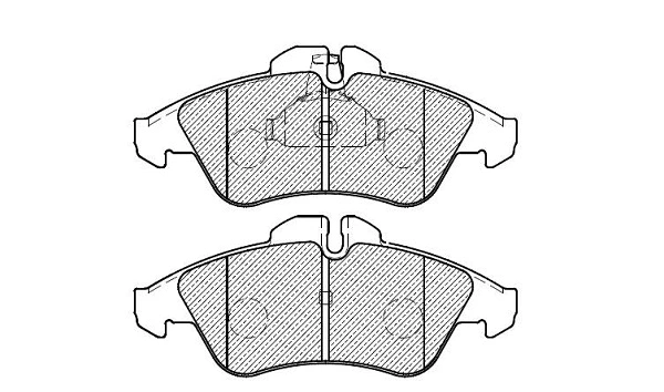 Brake Pad Set, disc brake (24398z)