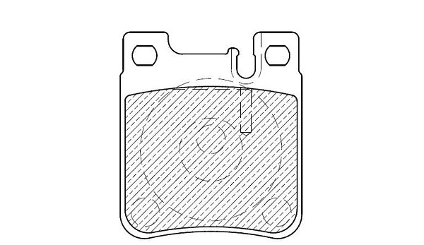 Brake Pad Set, disc brake (24342z)