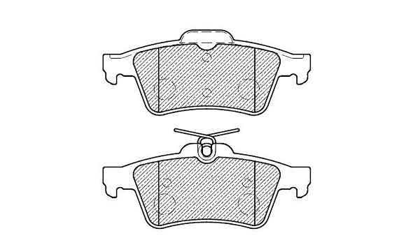 Brake Pad Set, disc brake (24919z)