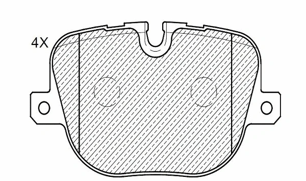 Brake Pad Set, disc brake (24979z)