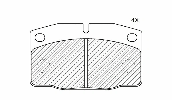 Brake Pad Set, disc brake (24566z)