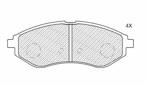 Brake Pad Set, disc brake (24997z)