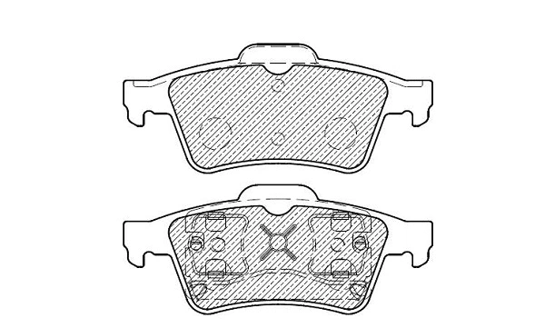Brake Pad Set, disc brake (24113z)