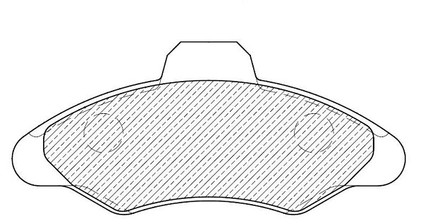 Brake Pad Set, disc brake (24524z)