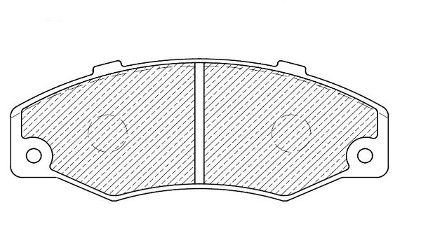 Brake Pad Set, disc brake (24360z)