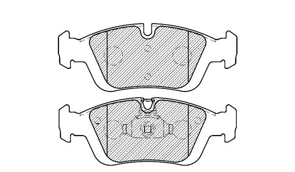 Brake Pad Set, disc brake (24150z)