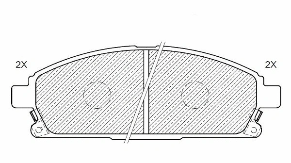 Brake Pad Set, disc brake (24109z)