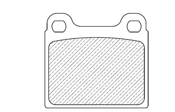 Brake Pad Set, disc brake (24820z)