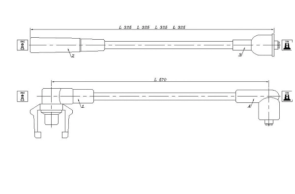 Ignition Cable Kit (48010z)