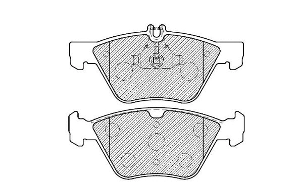 Brake Pad Set, disc brake (24427z)