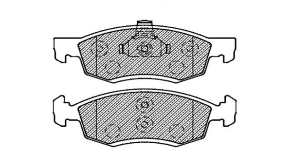 Brake Pad Set, disc brake (24106z)