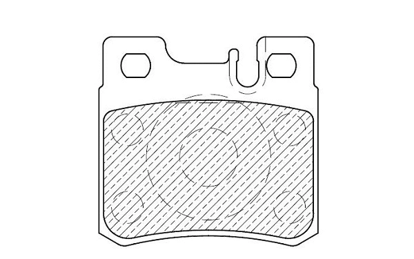 Brake Pad Set, disc brake (24846z)
