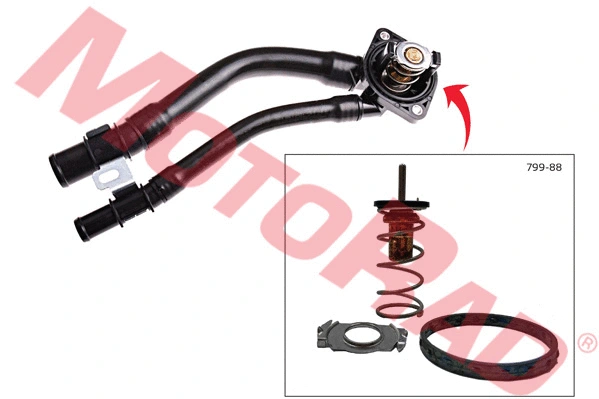 Thermostat, coolant (799-88K)