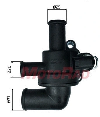 Thermostat, coolant (547-91K)