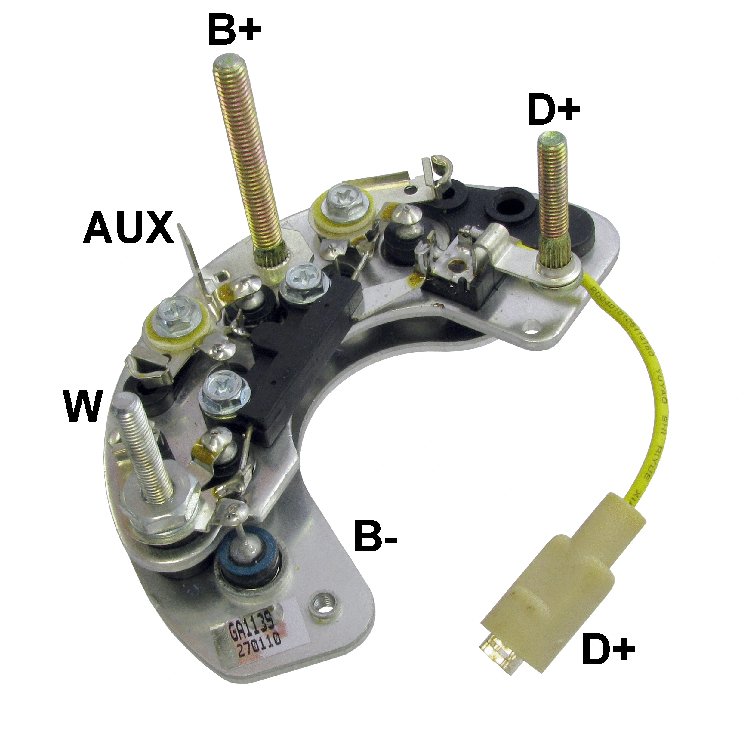 Rectifier, alternator (GA1139)