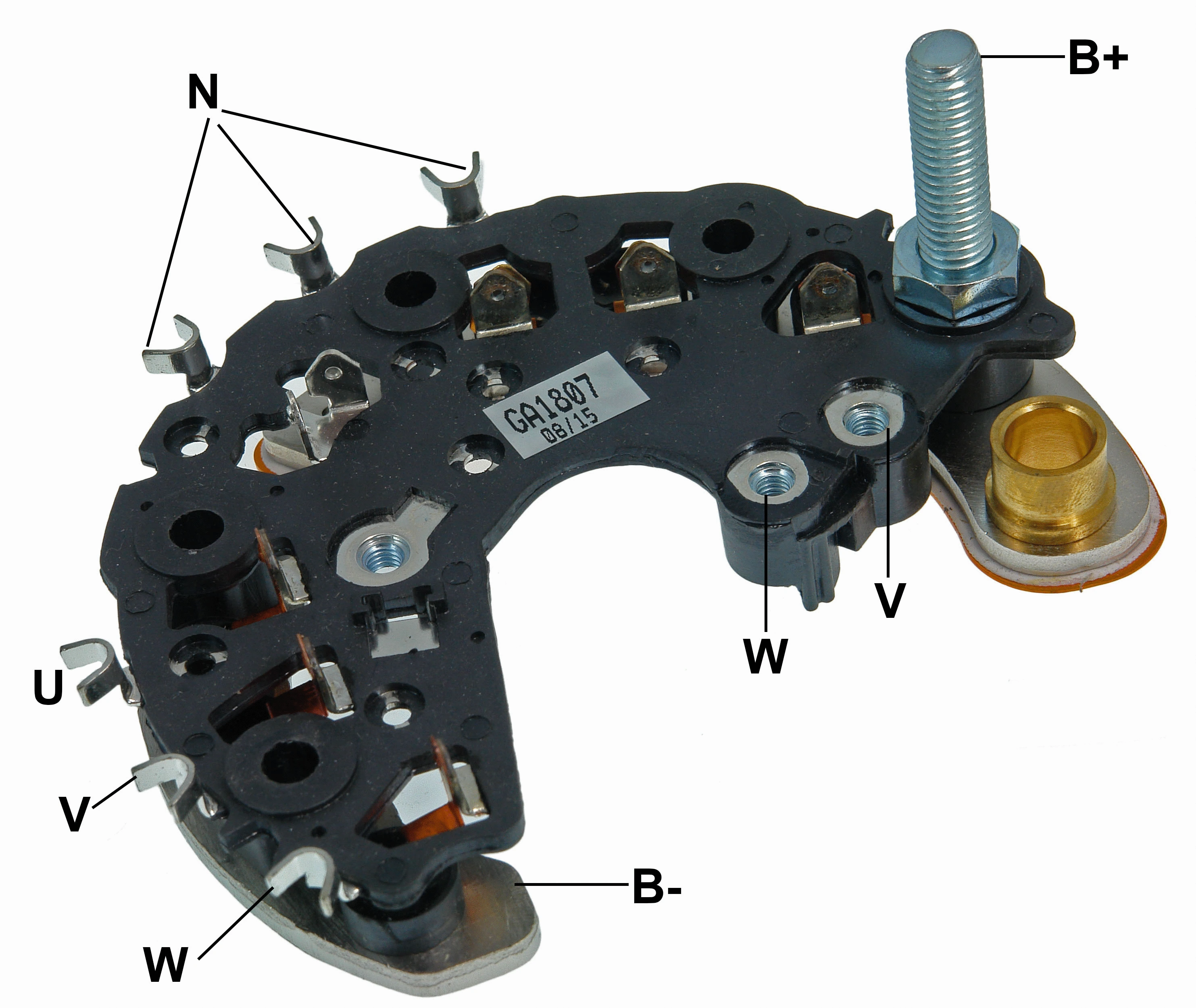 Rectifier, alternator (GA1807)