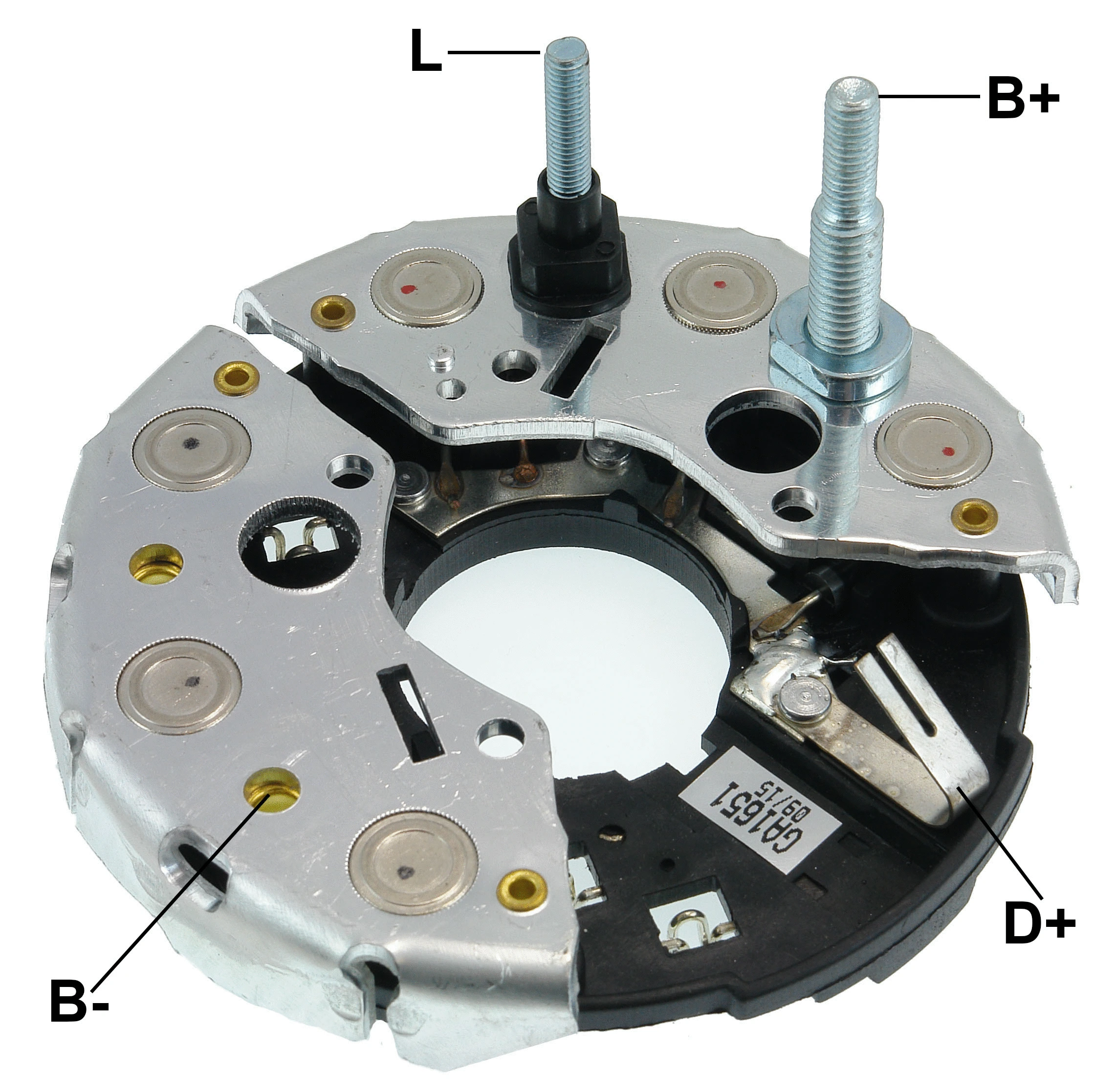 Rectifier, alternator (GA1651)