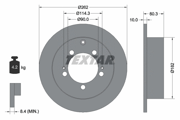 Brake Disc (92136100)