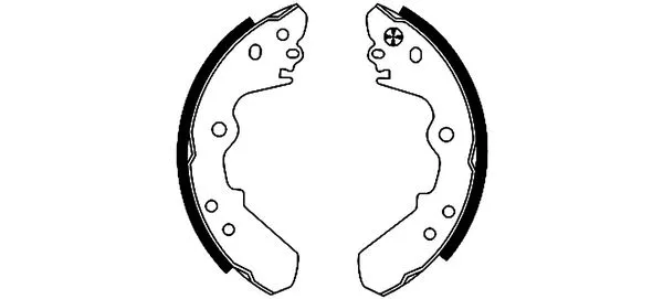 Brake Shoe Set (91043600)