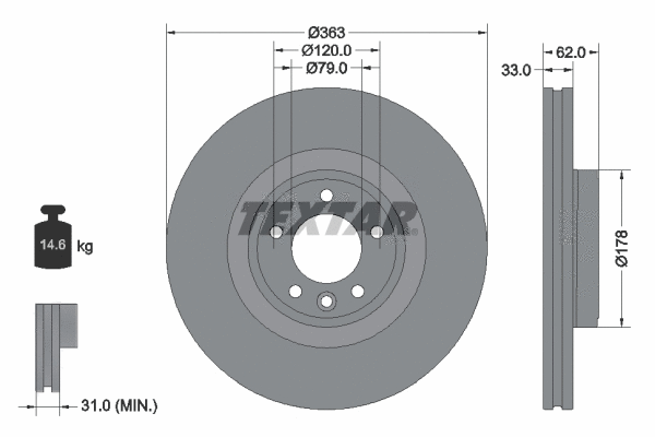 Brake Disc (92313505)